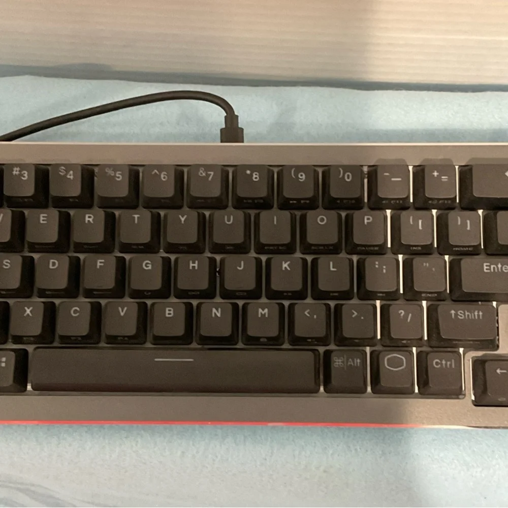 Cooler Master CK720 65% RGB Hot-Swappable Mechanical Space Grey Gaming Keyboard‎